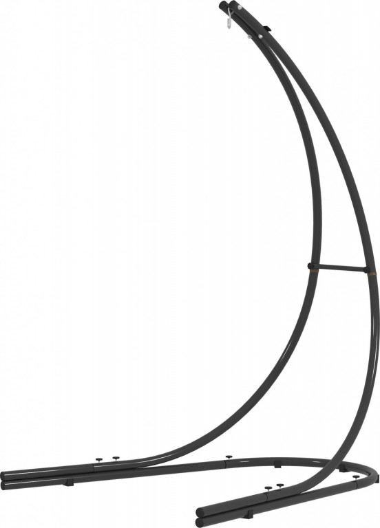 Rám pro závěsné křeslo ve tvaru C | černý