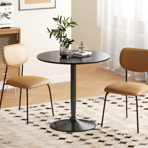 Jídelní kuchyňský stůl 80 x 80 cm | černý č.4