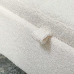 Lavice s úložným prostorem, 114 x 47 x 46,5 cm | bílá č.3