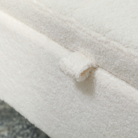 Lavice s úložným prostorem, 114 x 47 x 46,5 cm | bílá č.3