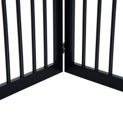 Bezpečnostná zábrana do dverí 154,5 cm | čierna č.3