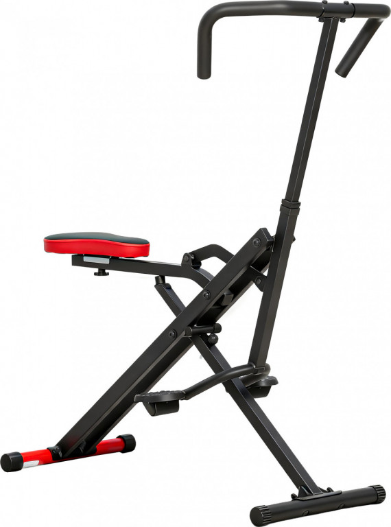 Multifunkční fitness trenažér s nosností 100 kg | černý