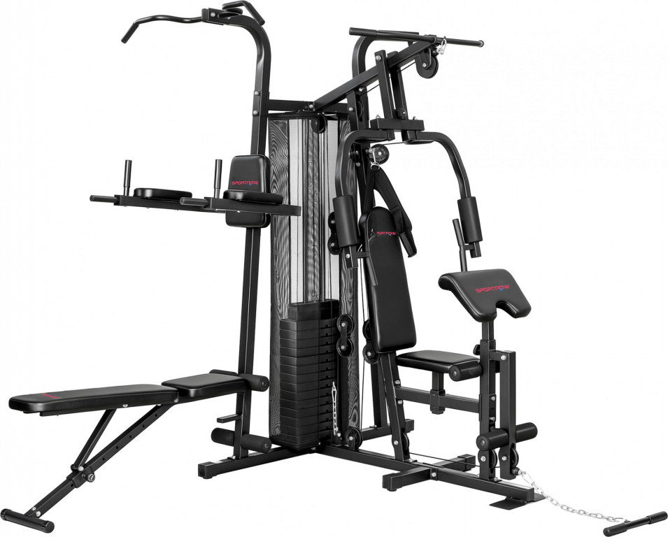 Multifunkční posilovací stanice | černá