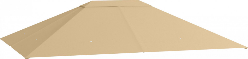 Náhradní střecha pro altán 3,97x2,97 m | khaki
