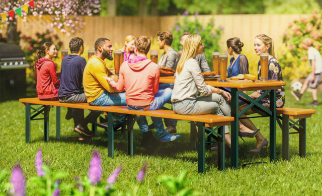 3 dílný skládací pivní set č.2