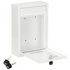 Poštovní schránka 32x22x9cm | Bílá č.2