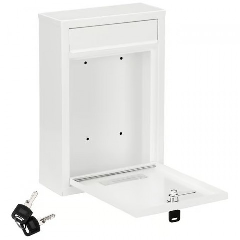 Poštovní schránka 32x22x9cm | Bílá č.2