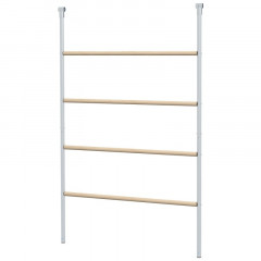 Dřevěný žebřík pro kuřata 140 x 86 x 2,5 cm | přírodní č.2