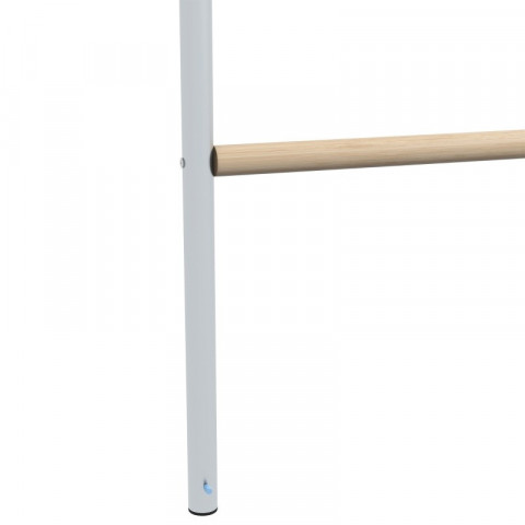 Dřevěný žebřík pro kuřata 140 x 86 x 2,5 cm | přírodní č.5