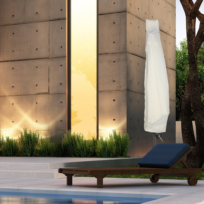 Kryt na konzolový slunečník 3,5m | béžový