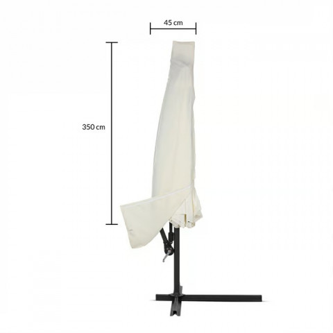 Kryt na konzolový slunečník 3,5m | béžový č.3