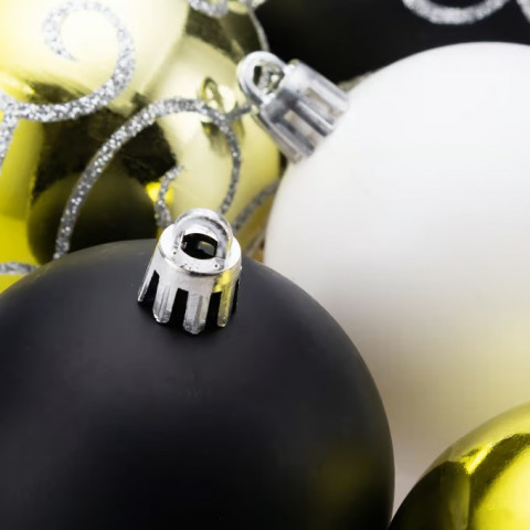 Vánoční ozdoby sada 24 kusů | barevné č.6