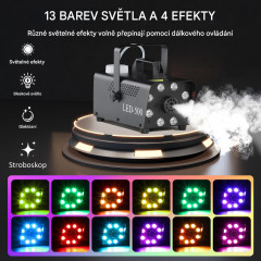 Mlhový stroj 12x24x14 | černý č.3