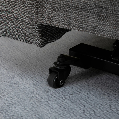 Polohovací televizní křeslo 92 x 87 x 108 cm | šedé č.4