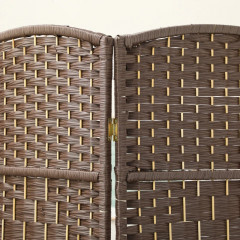 Paraván 3-dílný 135 x 180 cm | hnědý č.2