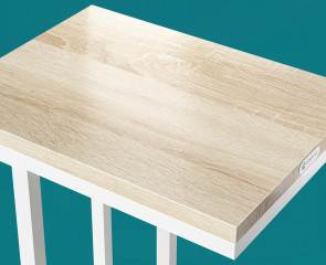 Odkládací stolek 50x35x65/70cm | bílý č.3