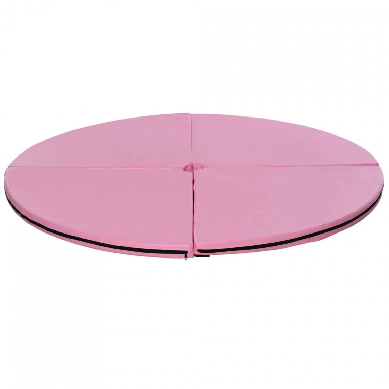 Ochranná podložka na tyč průměr 150 cm | růžová