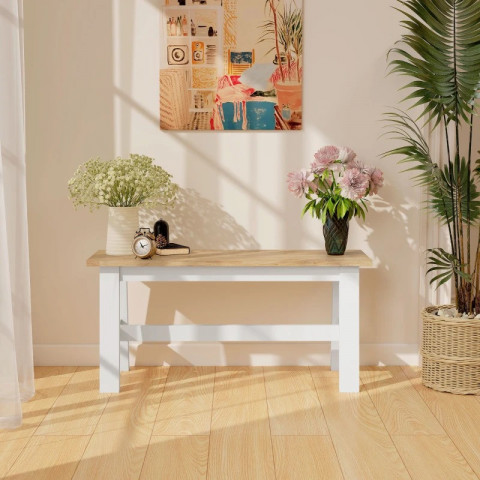 Lavice k jídelnímu stolu, 95 x 30 x 45 cm | dub č.5