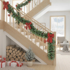 Vánoční girlanda 1,8 m | zelená č.1