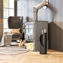 4dílná sada krbového příslušenství | černá č.1