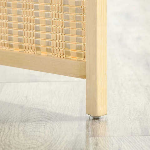 Bambusový paraván 4-dílný 180 x 180 cm | přírodní č.5