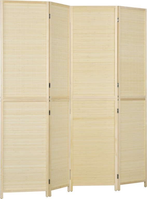 Interiérový bambusový paraván | přírodní