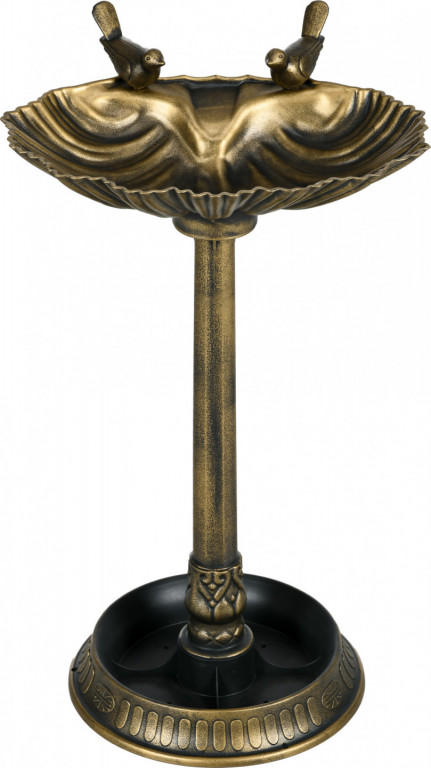 Mrazuvzdorná ptačí vanička 49,5 x 38 x 81 cm | bronzová