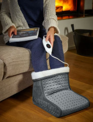 Elektrický ohřívač nohou | šedý č.1