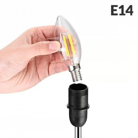 Stolní lampa Lumière 32x13x13cm | hnědá č.5