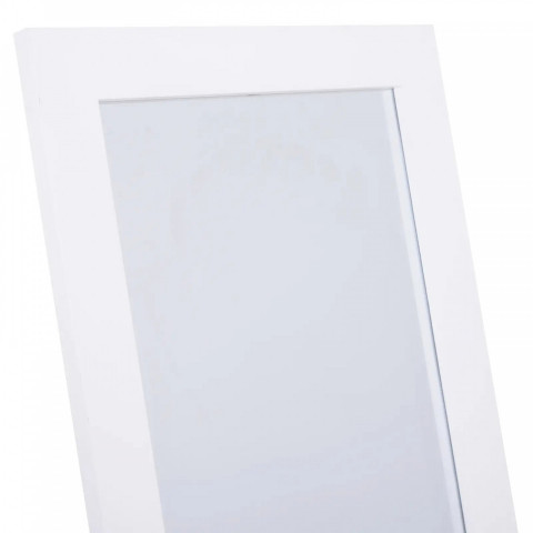 Elegantní stojací zrcadlo 47 x 46 x 148 cm | bílé č.6