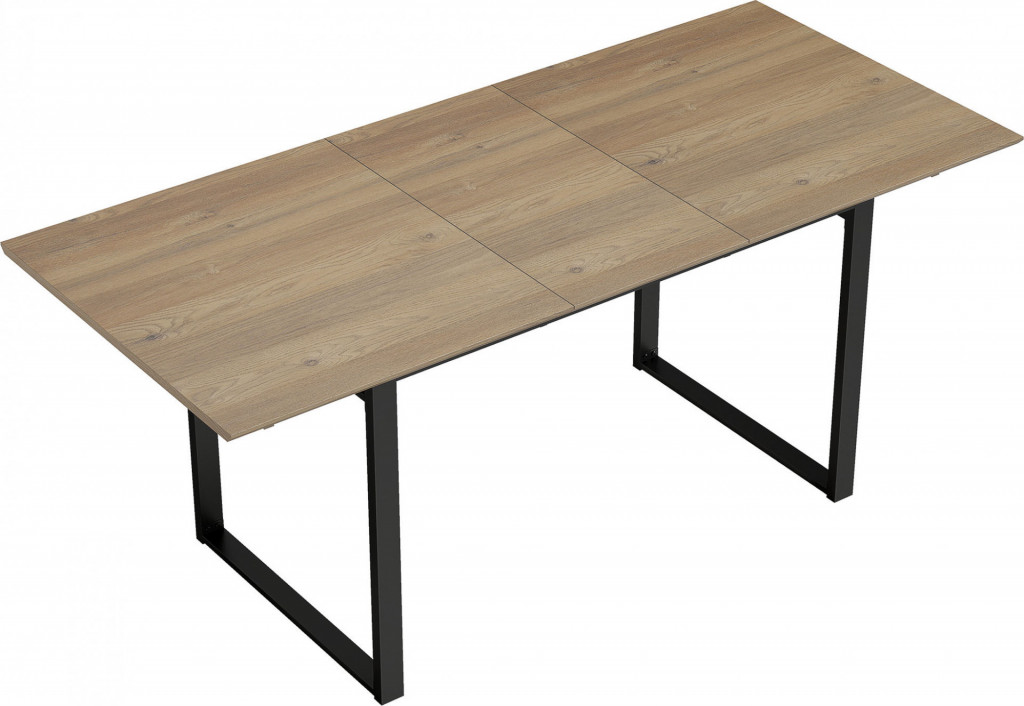 Rozkládací jídelní stůl 140/180 x 80 cm | přírodní