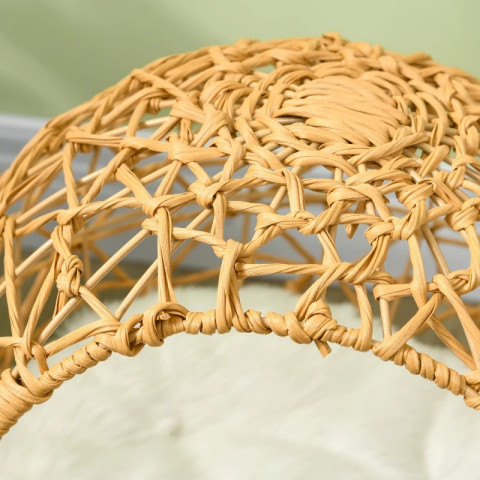 Ratanový košík pro kočky | hnědý č.5