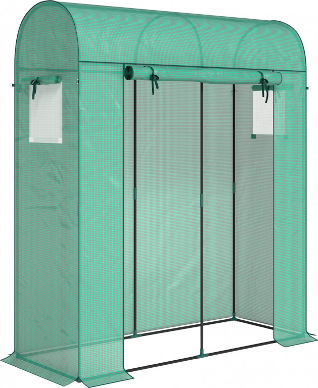 Fóliovník 170 x 68 x 200 cm | zelený