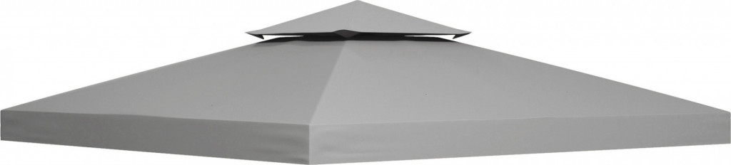 Náhradní střecha pro altán 3 x 3 m | šedá