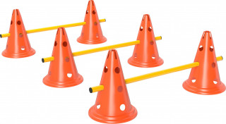 Agility set pro psy | oranžový + žlutý č.1