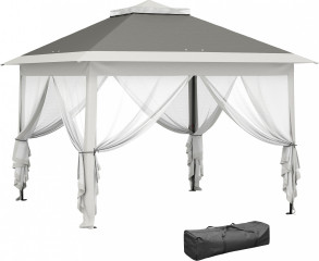 Altán 3,3x3,3 m | šedý č.1