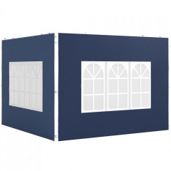 Sada 2 bočních stěn pro altán 3x3 3x6 m| modré č.1