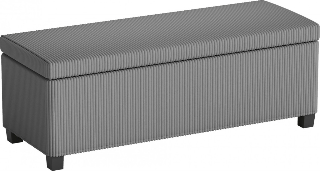 Lavice s úložným prostorem | šedá