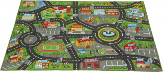 Podložka na plazení pro děti 200x150x0,5cm | šedá č.1