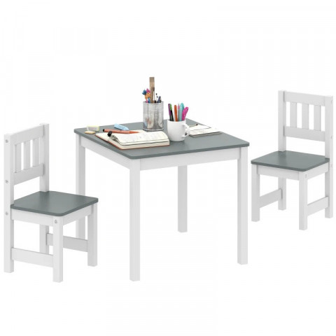 3dílná sedací souprava pro děti | šedá č.6