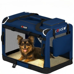 Přepravní box pro psy S 50x34x36cm | modrý č.1