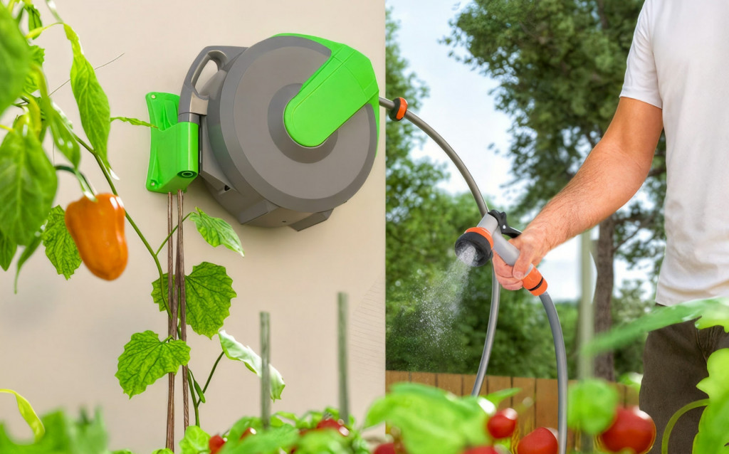 Naviják na hadici 30m automatický