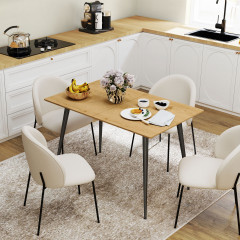 Rozkládací jídelní stůl 120/160 x 75 cm | přírodní č.2