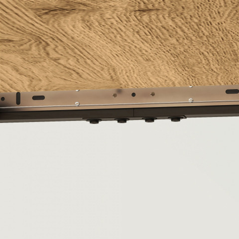 Rozkládací jídelní stůl 120/160 x 75 cm | přírodní č.6