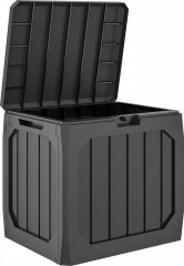 Zahradní plastový box 121 litrů | černý č.1