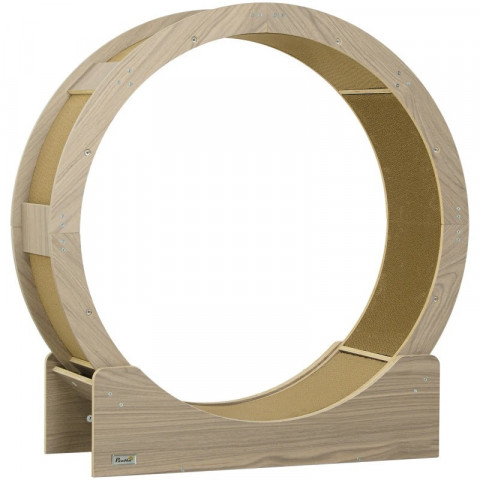 Běhací kolo pro kočky, 91 x 33 x 94 cm | ořech č.2