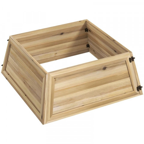 Kryt na stojan vánočního stromečku 65 x 65 cm | přírodní č.2