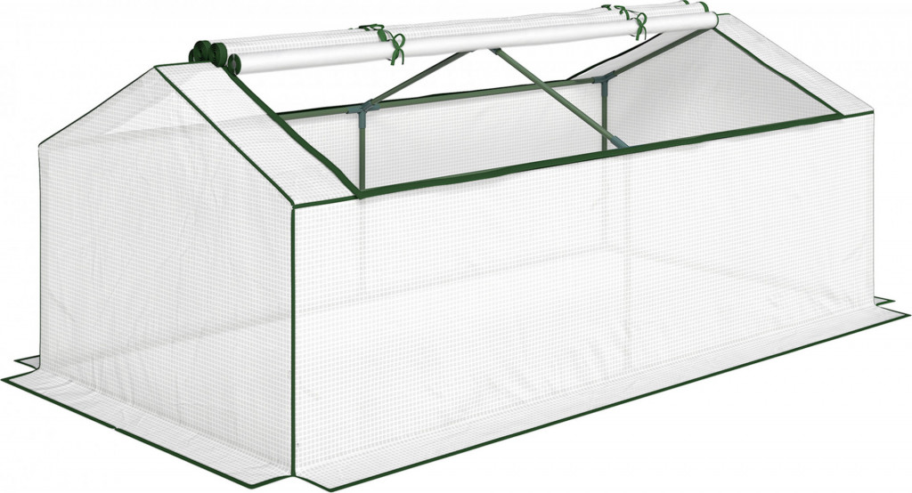 Zimní fóliovník 180 x 90 x 70 cm | bílý