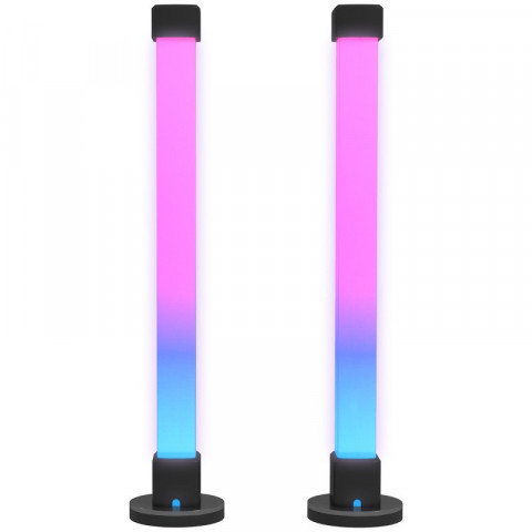 Dvoudílná sada LED stolních lamp s chytrým ovládáním | bílá č.2