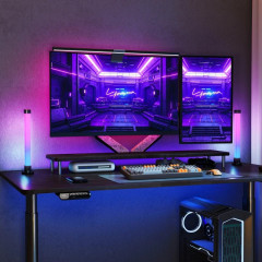 Dvoudílná sada LED stolních lamp s chytrým ovládáním | bílá č.1